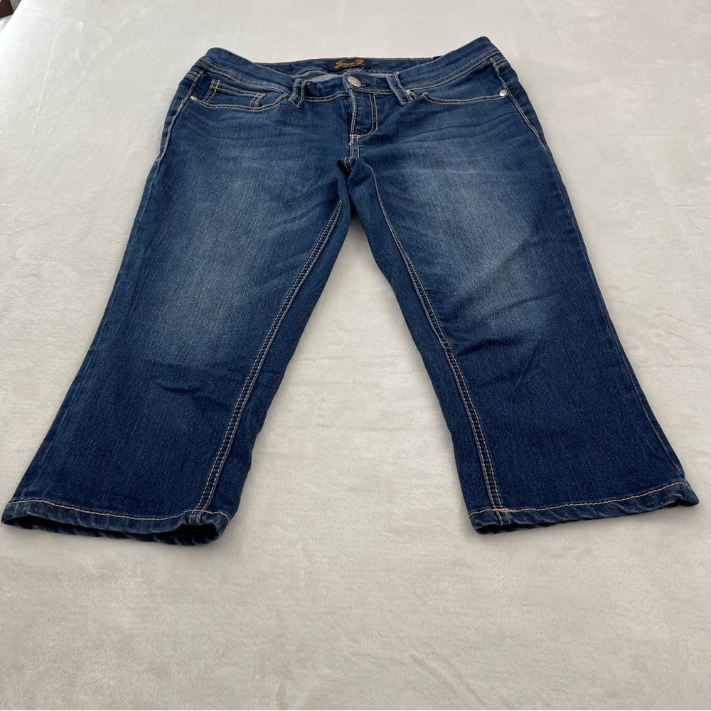 SEVEN 7 WOMENS CAPRIS SIZE 8